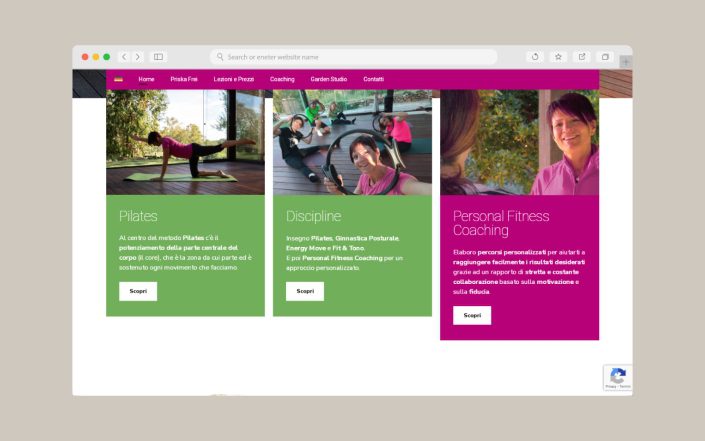 I servizi Branding identity, Logo design, Visual design, Web design: Greta Beneforti